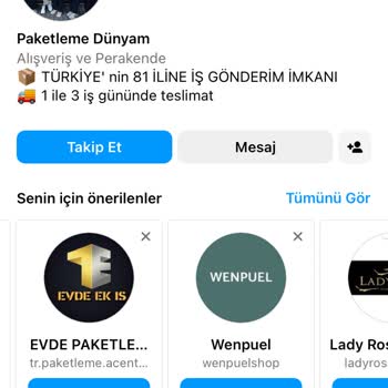 Burcu.kurt.paketleme.acentesi (Instagram) - Şikayetvar