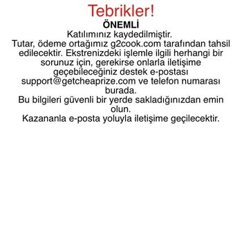 Getcheaprize.com Gizemli Kutu Şikayeti