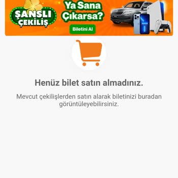 Trendyol'dan Şanslı Çekiliş Bileti Alırken Bilet Numarası Olmaması Ve İletişim Sorunu