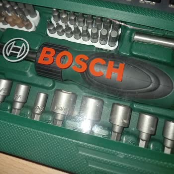 Bosch Elektrikli El Aletleri Tornavida Seti Hemen Paslanmaya Başladı