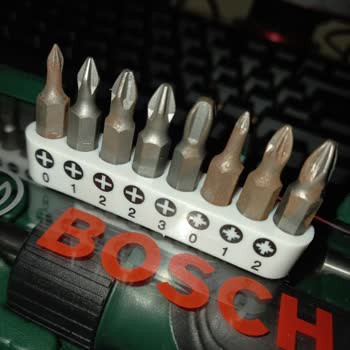 Bosch Elektrikli El Aletleri Tornavida Seti Hemen Paslanmaya Başladı