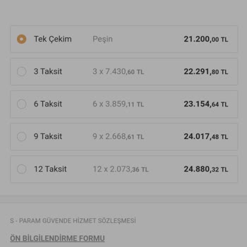 Sahibinden.com Yüksek Vade Farkı Alıyor