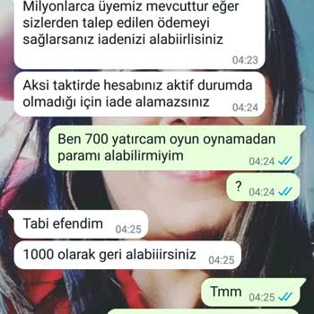 MeritKing Paramı İade Etmiyorlar