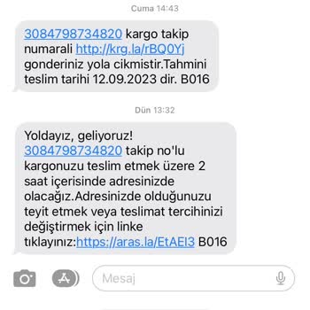 Aras Kargo Teslim Edilemeyen Kargom