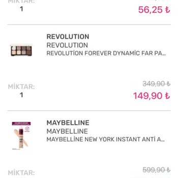 Watsons Alakasız Ürün Yolladılar
