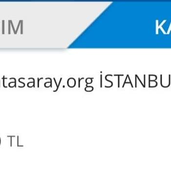 Galatasaray Spor Kulübü Etkinlik İçin Para Verdim Fakat Ne Arayan Var Ne Soran