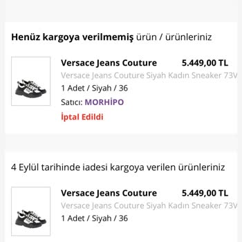 Morhipo'dan 2 Kere Verdiğim Sipariş Yerine Farklı Ürünler Gönderildi!