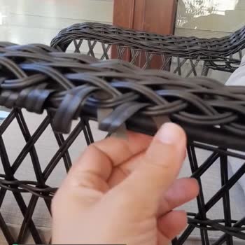 Koçtaş Fiona Wicker Hasarlı Koltuk