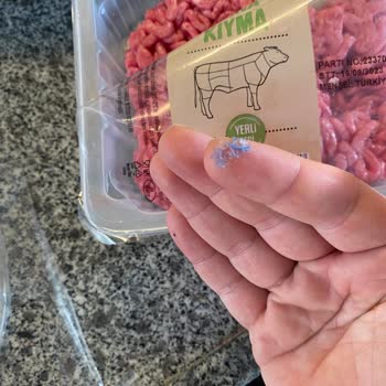 A101 Kombinet Dana Kıymanın İçinden Çıkanlar