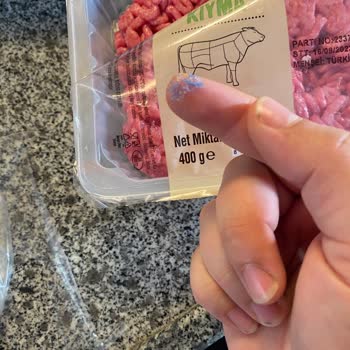 A101 Kombinet Dana Kıymanın İçinden Çıkanlar