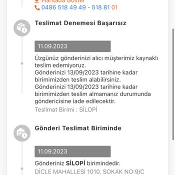 MNG Silopi Nin Kargoyu İstediği Yere Bırakıp İster Alister Alma Demesi