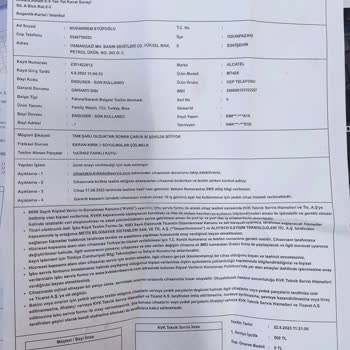 TCL Telefon TCL Movetime MT40X Akıllı Çocuk Saati Şarj Tutmuyor