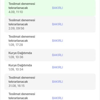 Hepsiburada Sitesi Siparişimi Teslim Edemedi