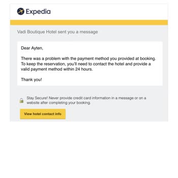 Trivago Otel Rezervasyonunda Sorun