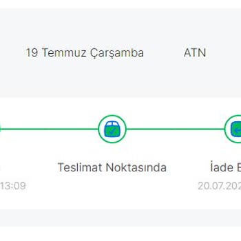 Sendeo Kargo-Teslim Edilmeden İade Edilen Kargolar