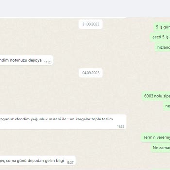 Arya Gross Kurutma Makinemi Yollamadı