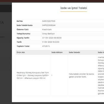 Dermovaya Yanlış Ürün Gönderiyor. Firmaya Ulaşılamıyor.
