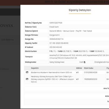 Dermovaya Yanlış Ürün Gönderiyor. Firmaya Ulaşılamıyor.