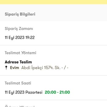 Cepte Şok Siparişimi Teslim Etmedi!