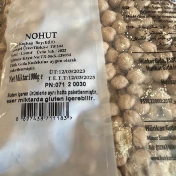 Hünkar Bakliyat Mercimek Ve Nohut Böcekli Ürün