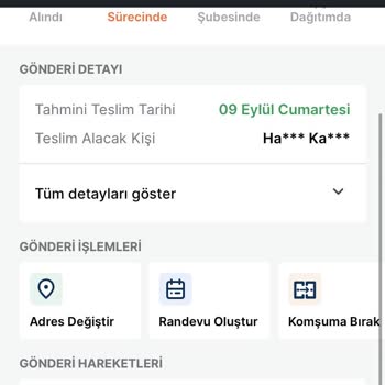 Trendyol Express Kargo Teslimat Sorunu
