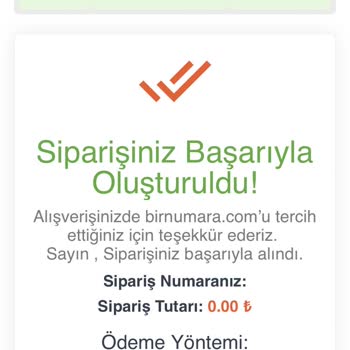 Birnumara.com Fantom Süpürge Siparişi Şikayeti