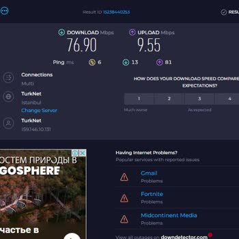 TurkNet Hız Problemi - 100 MB İnternetten Maksimum 75 Hız Almak