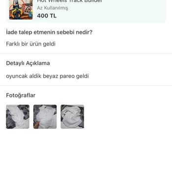 Dolap Uygulamasında Mağdur Oldum