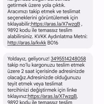 Aras Kargo'nun Ağar Kargoyu Getirmemesi