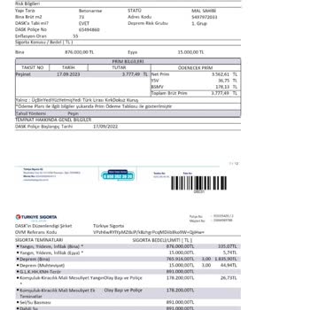 VakıfBank Sarı Panjur Konut Sigortası