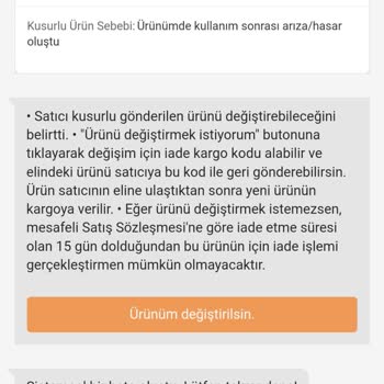 Trendyol Ürünün Ambalajının Kırılması