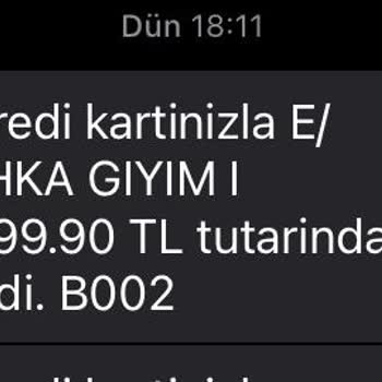 E/ Moka /Bershka Habersiz Kredi Kartımdan Para Çekildi. Enpara Şikayet