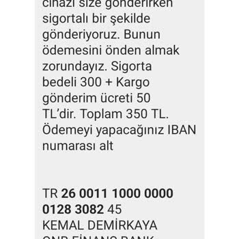 Ulusoy Seyahat Telefon Kazandım, Para İstiyorlar