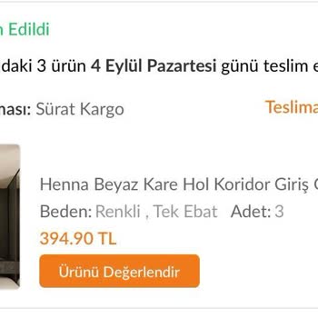 Sürat Kargo Trendyol Siparişlerimde Yaşadığım Sorunlar