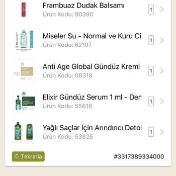 Yves Rocher Hediye Ürünlerim Gelmedi