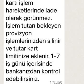 Carrefour SA Sipariş İptali Ve Para İadesi
