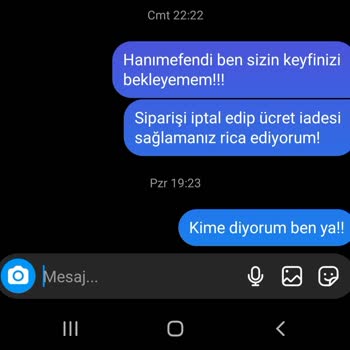 Charme Butik Sipariş İptali Sağlanmıyor Ve Ücret İadesi Yapılmıyor