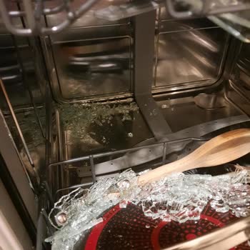 Korkmaz Mutfak Eşyaları Korkmaz Granit Tencere Kapağı Patlaması Ve Mahvedilen Bulaşık Makinem