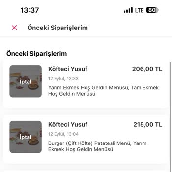 Sipariş Sorunu Ve Köfteci Yusuf İsimli Firmanın Yaptıkları