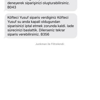 Sipariş Sorunu Ve Köfteci Yusuf İsimli Firmanın Yaptıkları