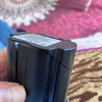 Karaca Züccaciye Şarjlı Süpürge Batarya Sorunu