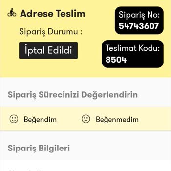 Şok Marketler İptal Edilen Ürünümün Ücretinin İadesi