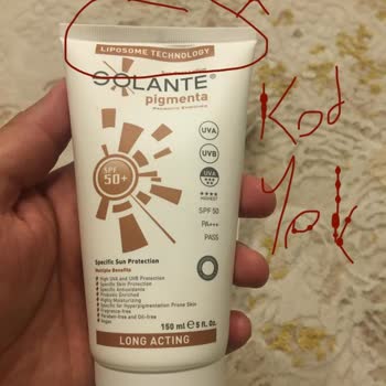 Dermovaya Solante Pigmenta Sahte Ürün Yollanması