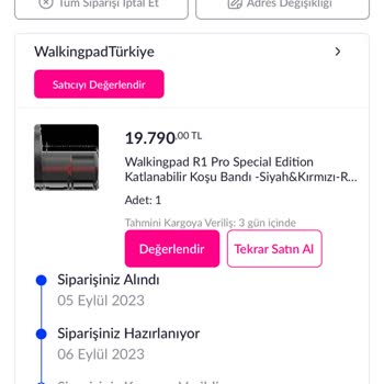 Pazarama Uygulamasının Siparişimin İptalini 4 Gündür Yapmaması