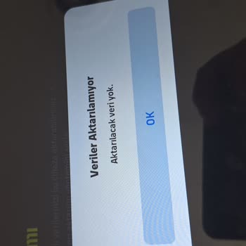 Konami Veri Aktarımı Yok Hatası