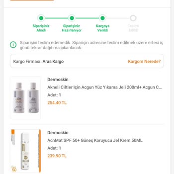 Trendyol Kargom İade Edilmesi