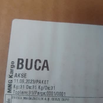 MNG Kargo Taşıyamayacağın Ürünü Alma.