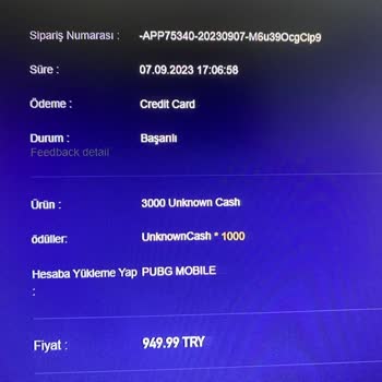 Midasbuy Uc Hesabıma Yüklenmedi
