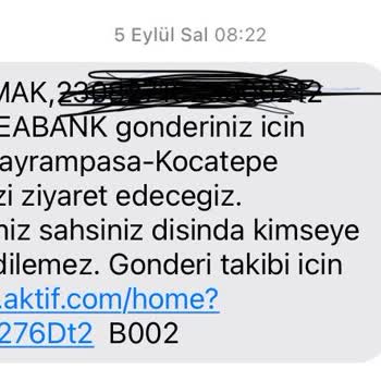 AGT Kurye İle Yaşanan Dağıtım Sorunu