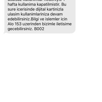 Belbim (İstanbulkart) Usulsüz İstanbulkart İptali